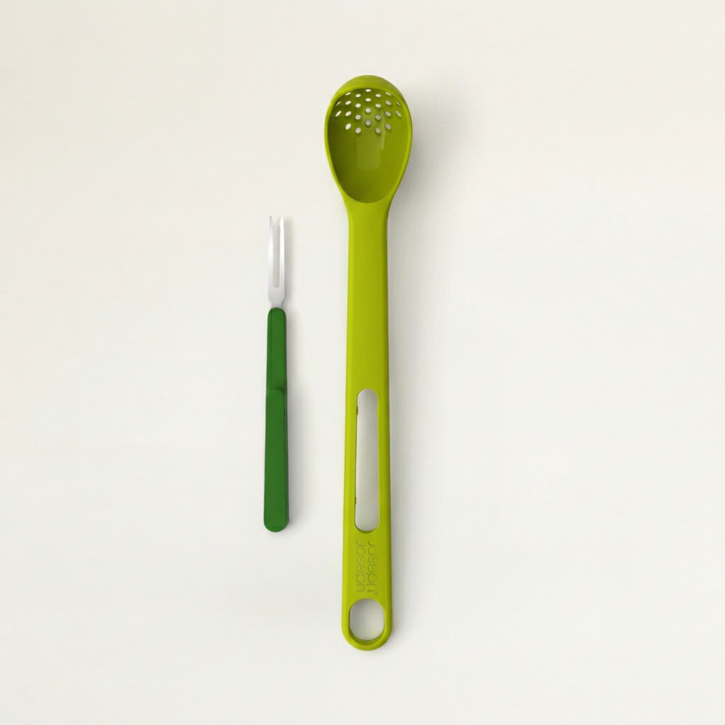 Scoop & Pick Jar Spoon & Fork