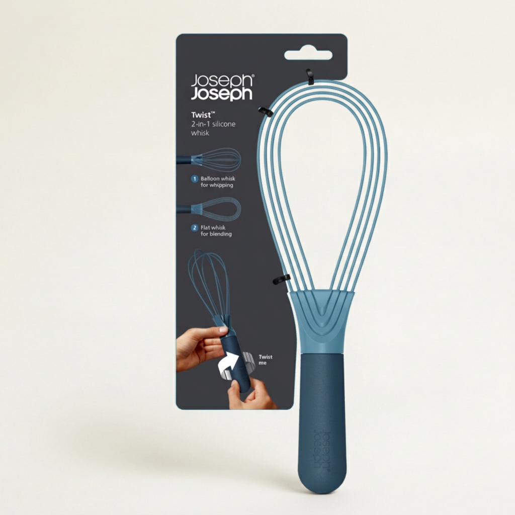 Twist 2-in-1 Silicone Whisk
