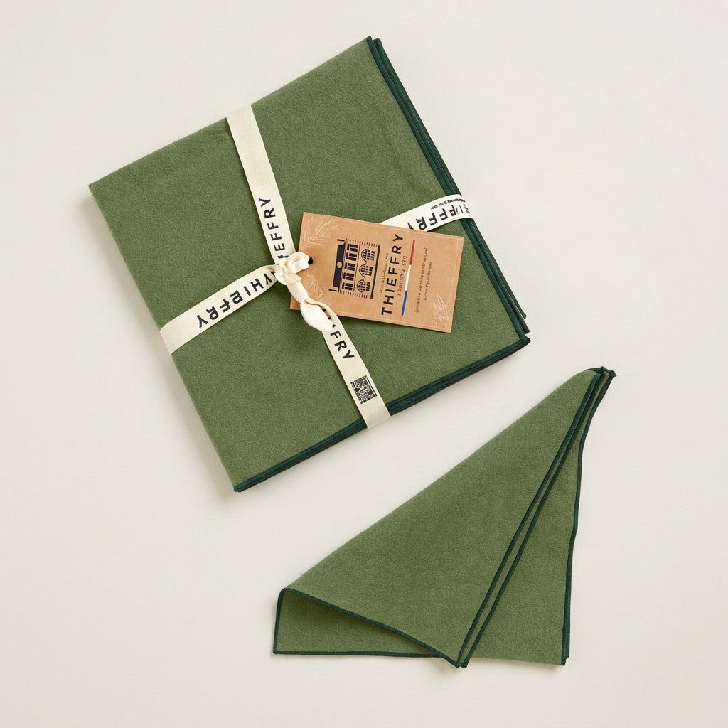 Thieffry Contrast Trim Napkin