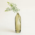 Medium Barrel Bud Vase, Moss Green
