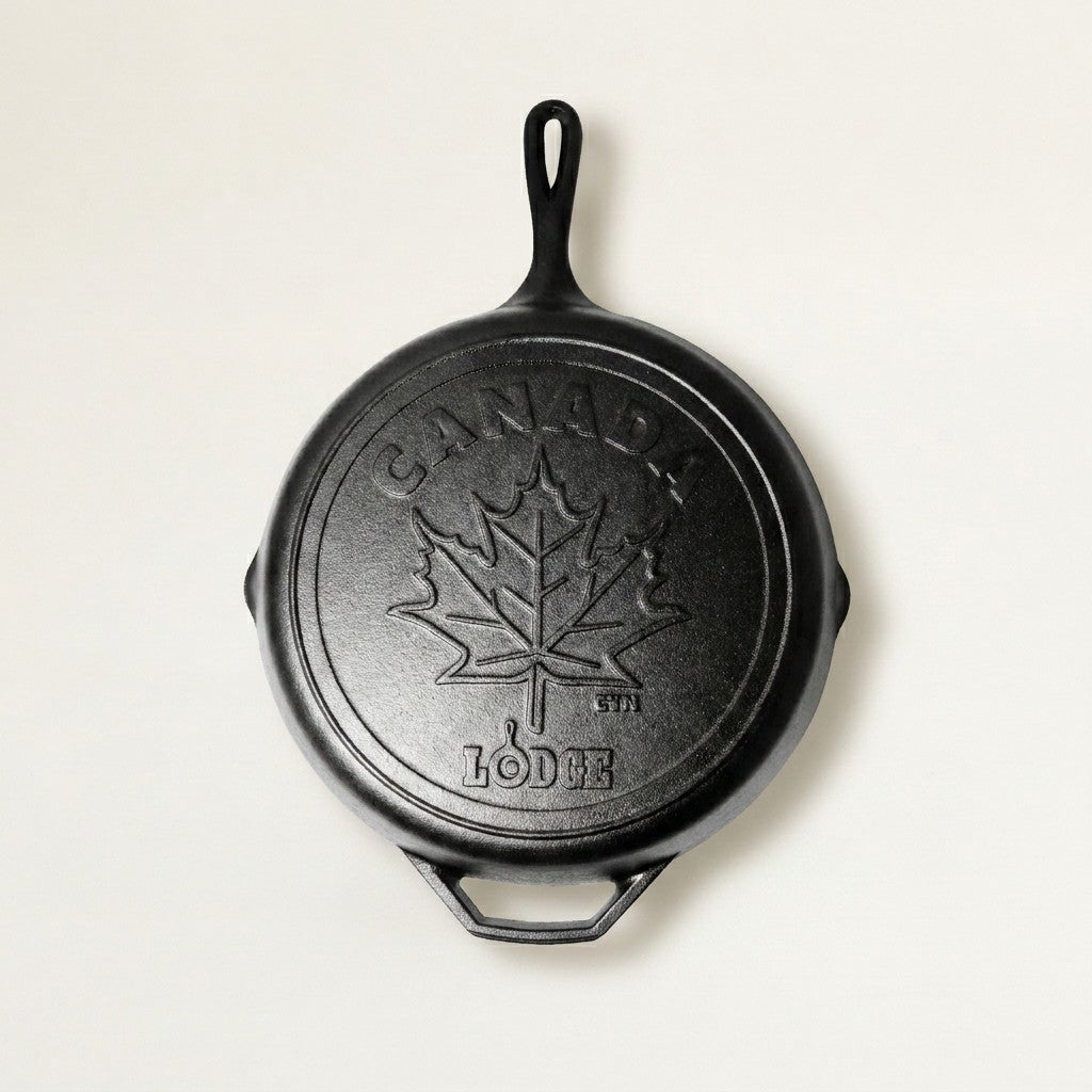 Lodge Canadiana Maple Leaf Skillet