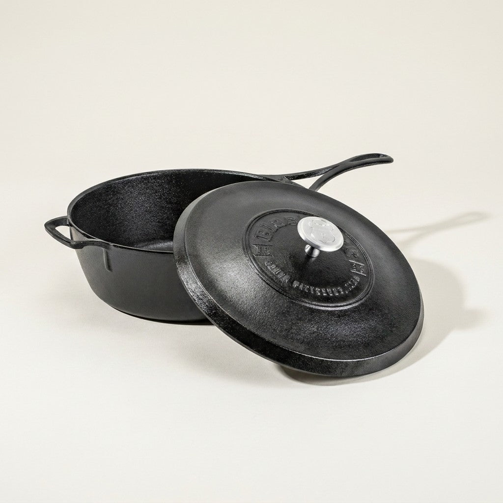 Lodge Blacklock 4 Quart Deep Skillet with Lid
