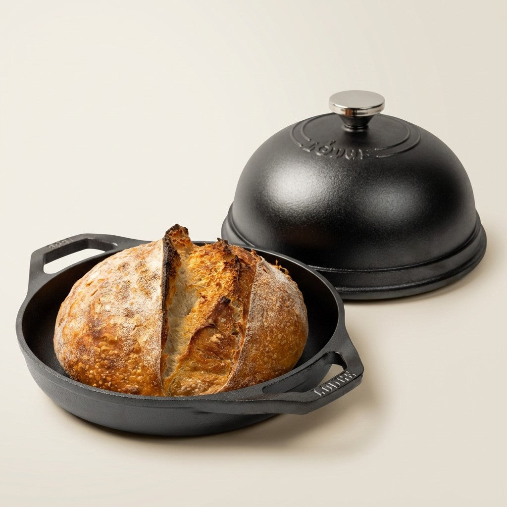 Lodge Chef Collection Seasoned Cast Iron Bread Oven