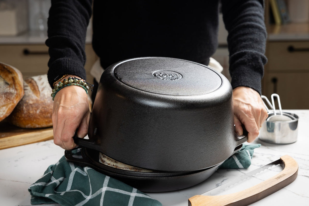 Lodge 5 Quart Double Dutch Oven