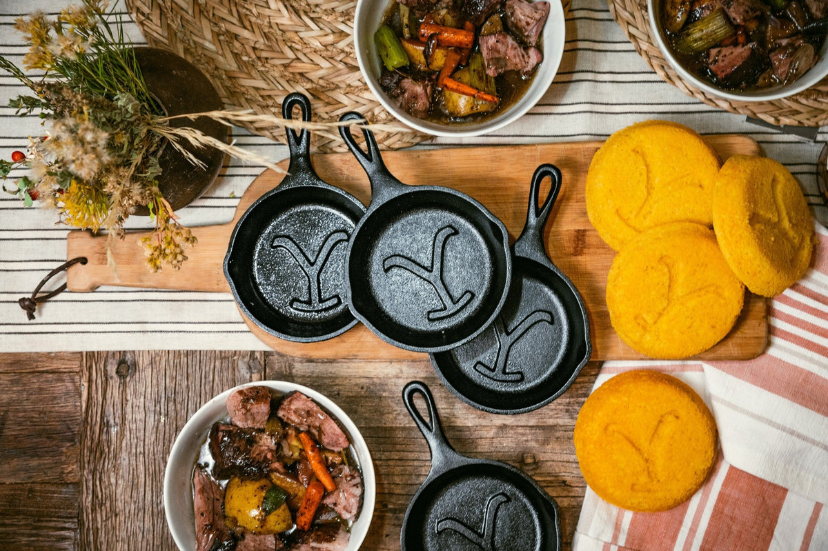 Lodge Yellowstone™ Cast Iron “Power Y” Mini Skillet