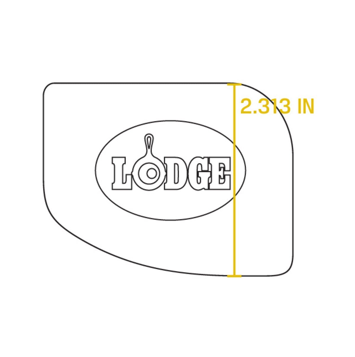 Lodge 2 Pack Scraper Set