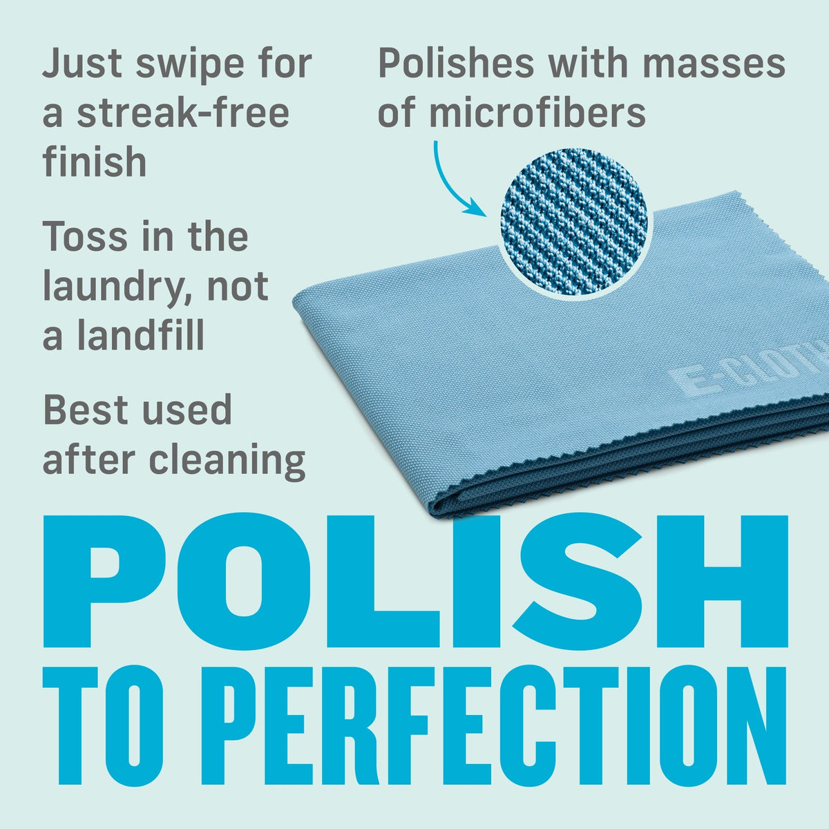 E-Cloth Glass & Polishing 4 Pack