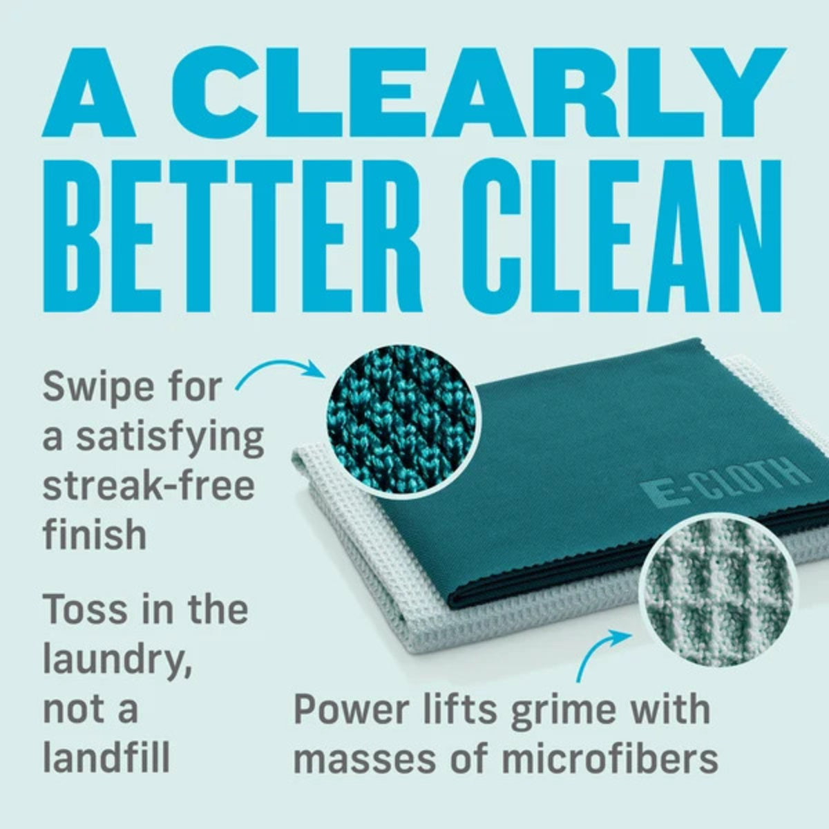 E-Cloth Window Cleaning 2 Cloths