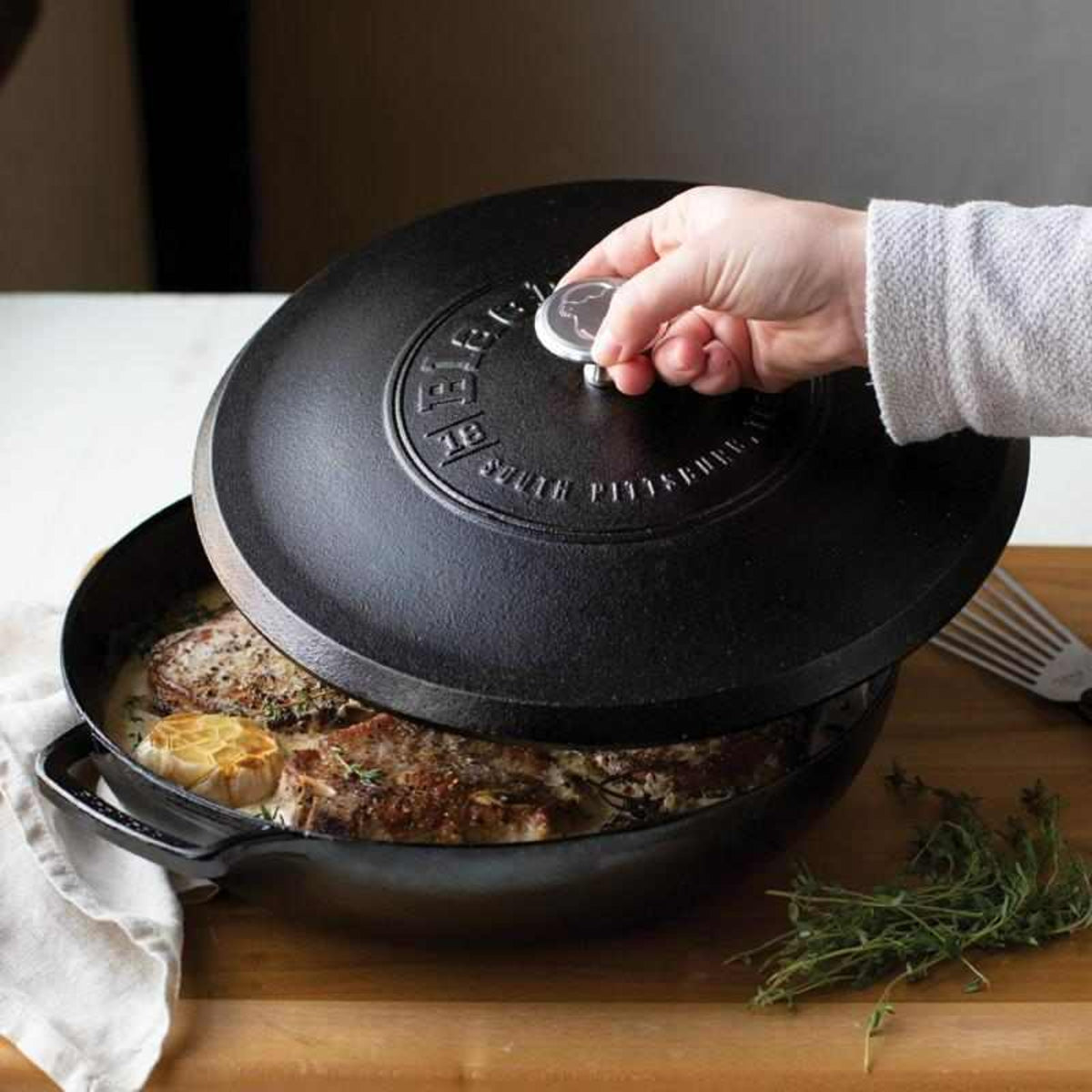 Lodge Blacklock 4 Quart Braiser
