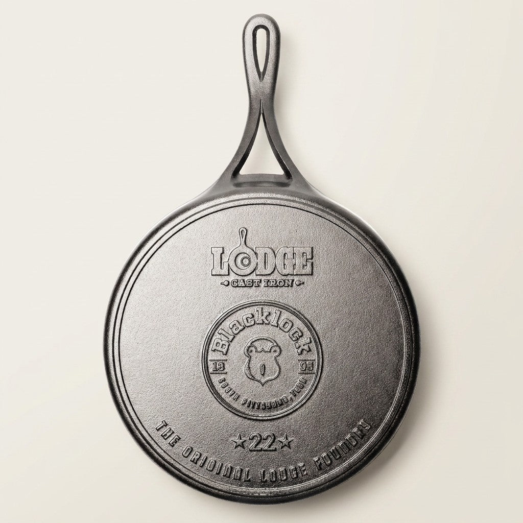 Lodge Blacklock Round Cast Iron Griddle