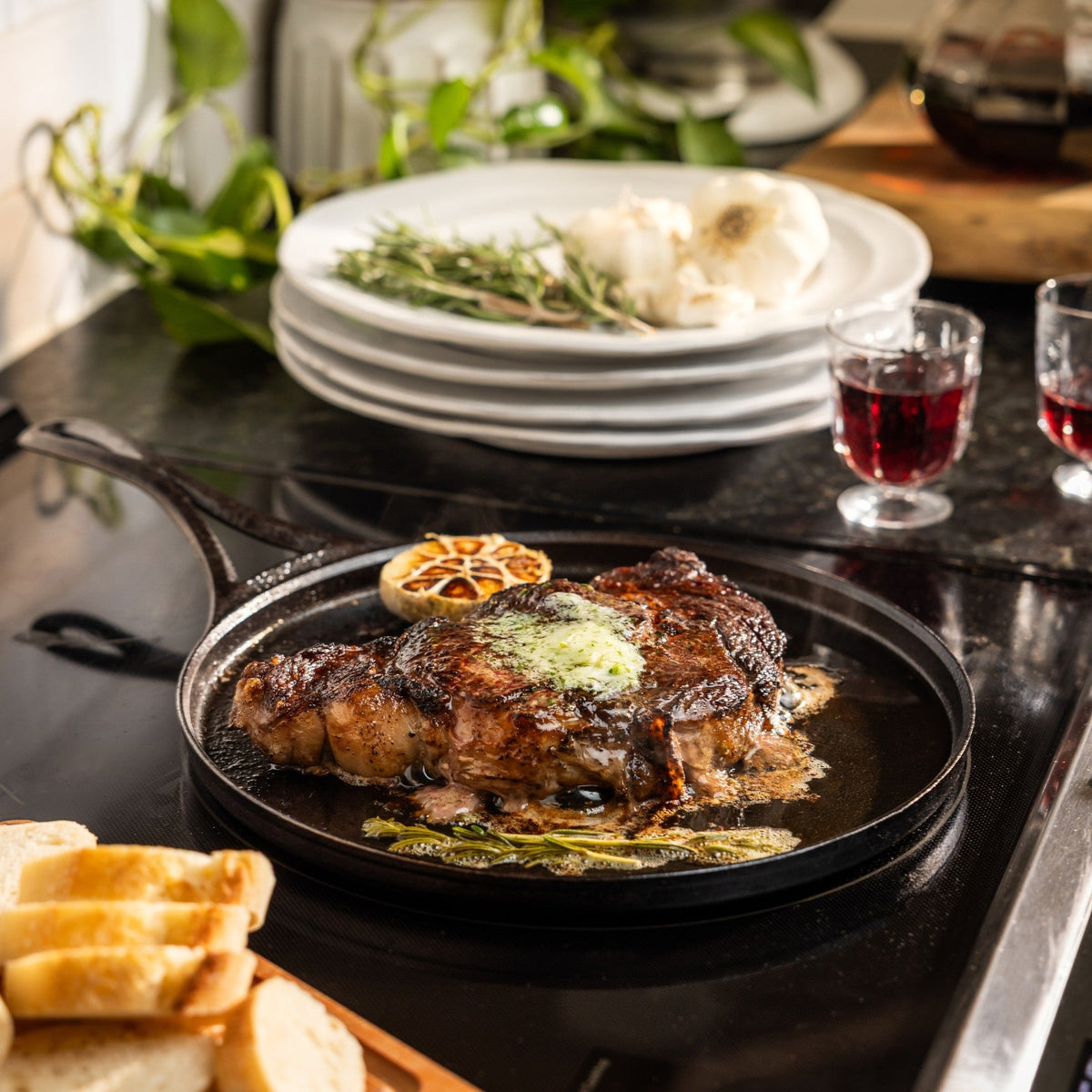 Lodge Blacklock Round Cast Iron Griddle