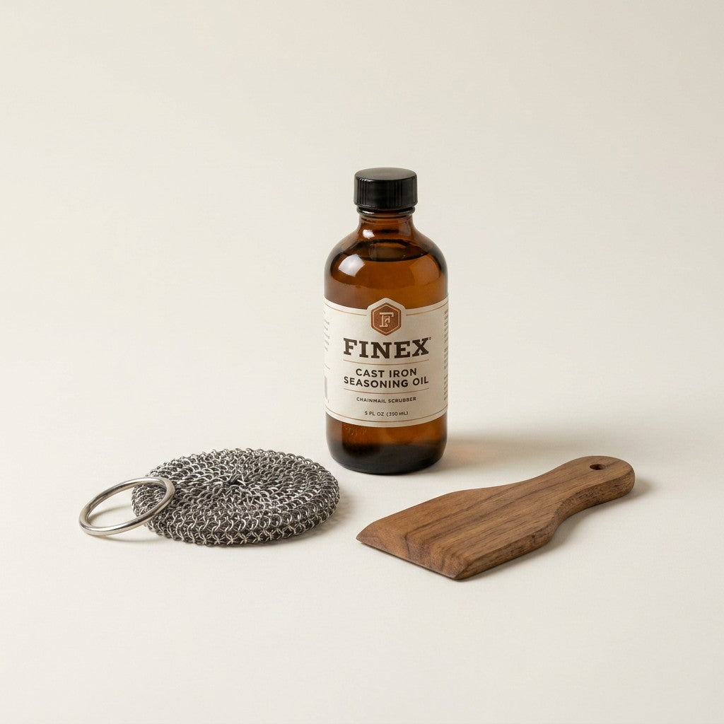 Finex 3 Piece Cast Iron Care Kit