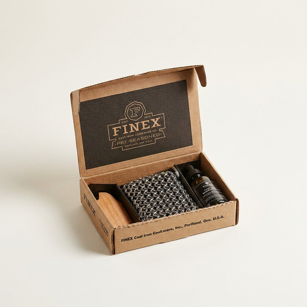 Finex 3 Piece Cast Iron Care Kit