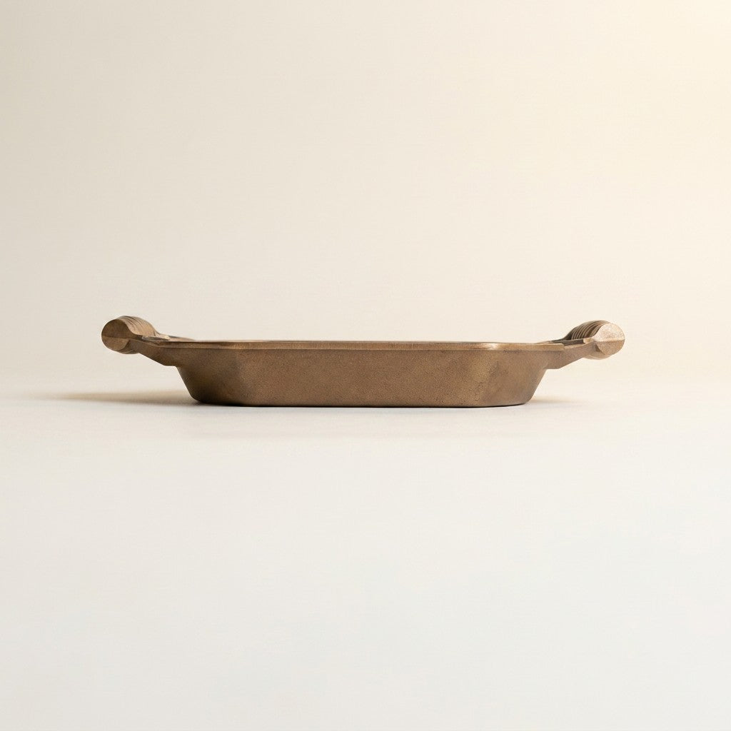 Finex 12 Inch Cast Iron Double Handle Grill Pan