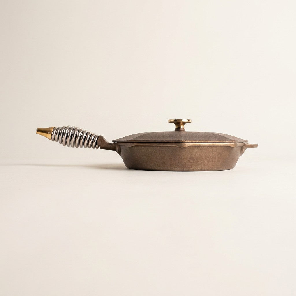 Finex Cast Iron Skillet & Lid