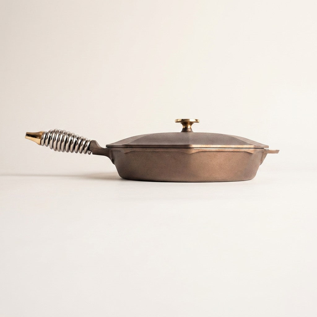 Finex Cast Iron Skillet & Lid
