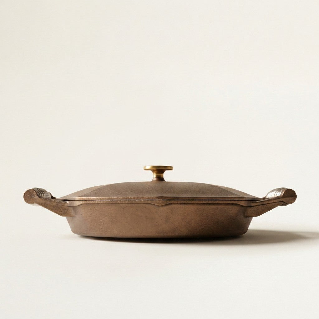 Finex Cast Iron Skillet & Lid
