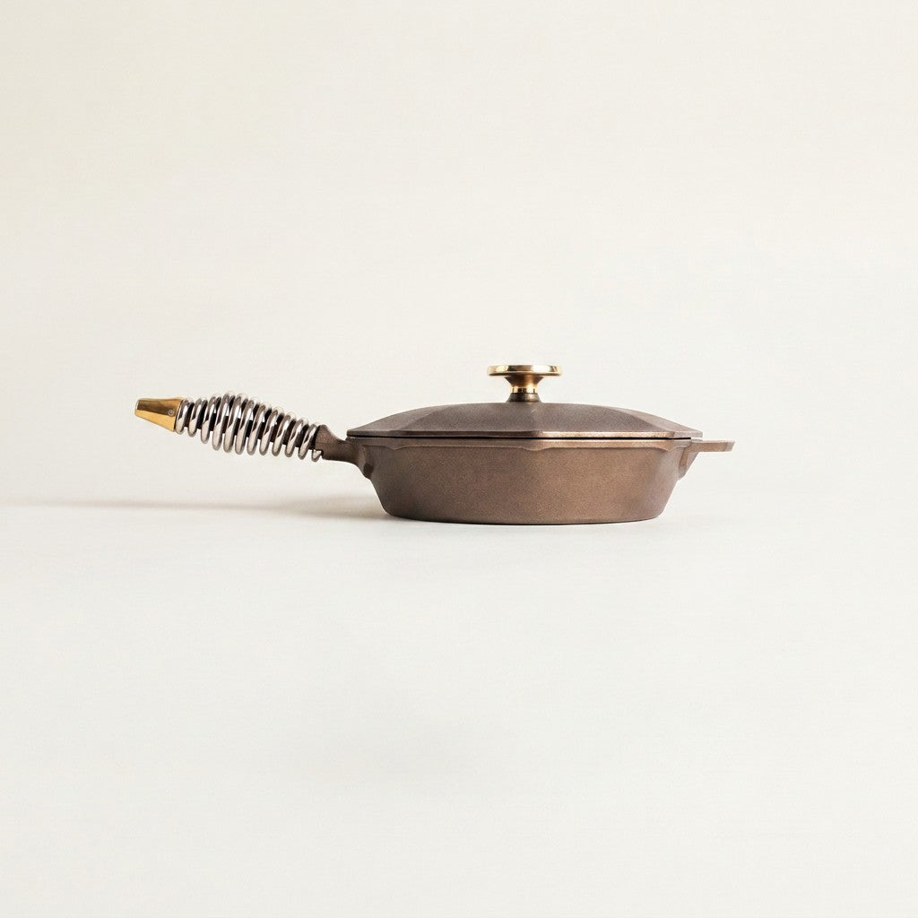 Finex Cast Iron Skillet & Lid
