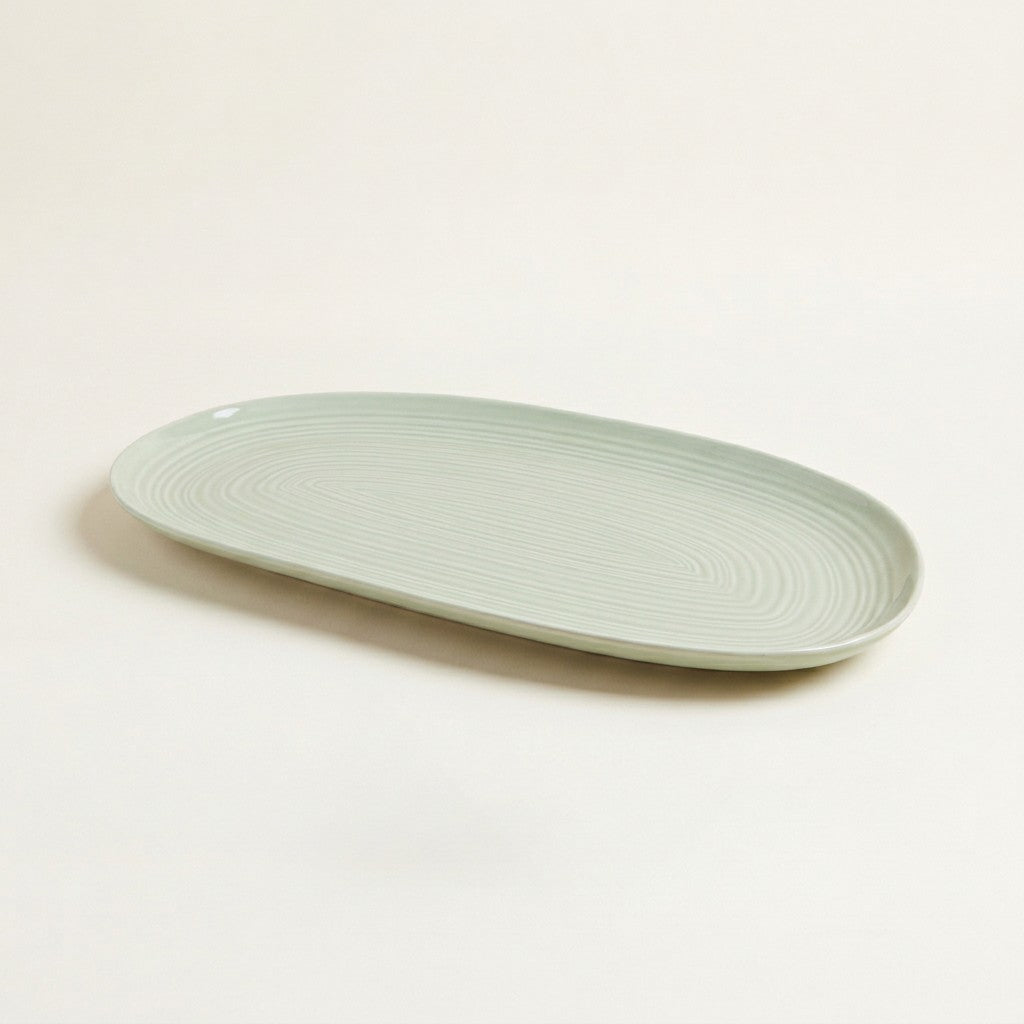 Aquarius Oyster Oval Tray, 15"