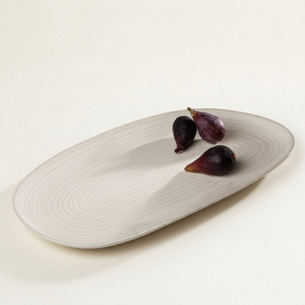 Aquarius Oyster Oval Tray, 15"
