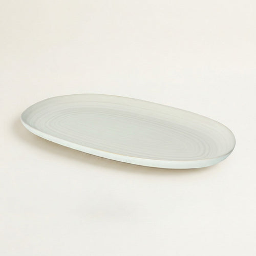 Aquarius Oyster Oval Tray, 10.5"
