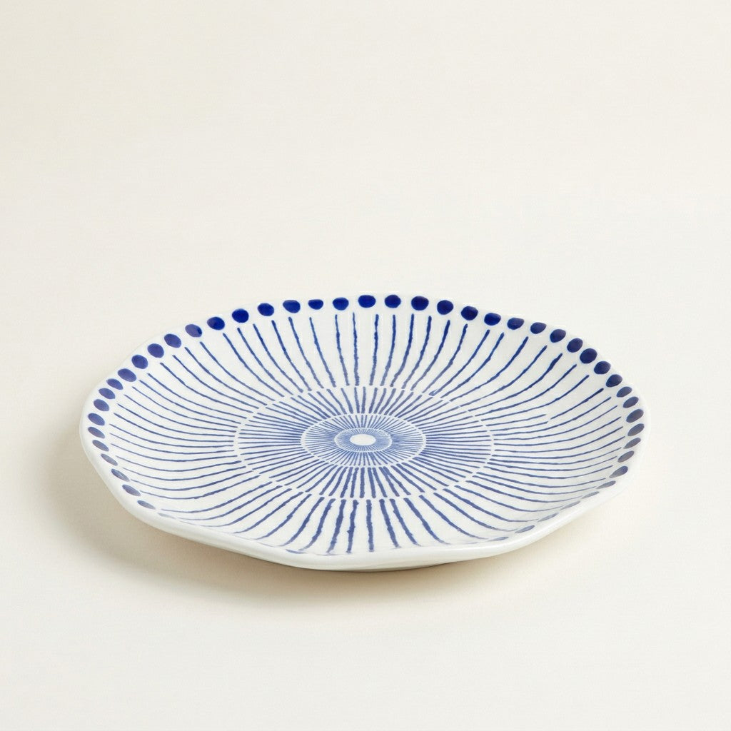 Sprout Stamped Plate, 10"