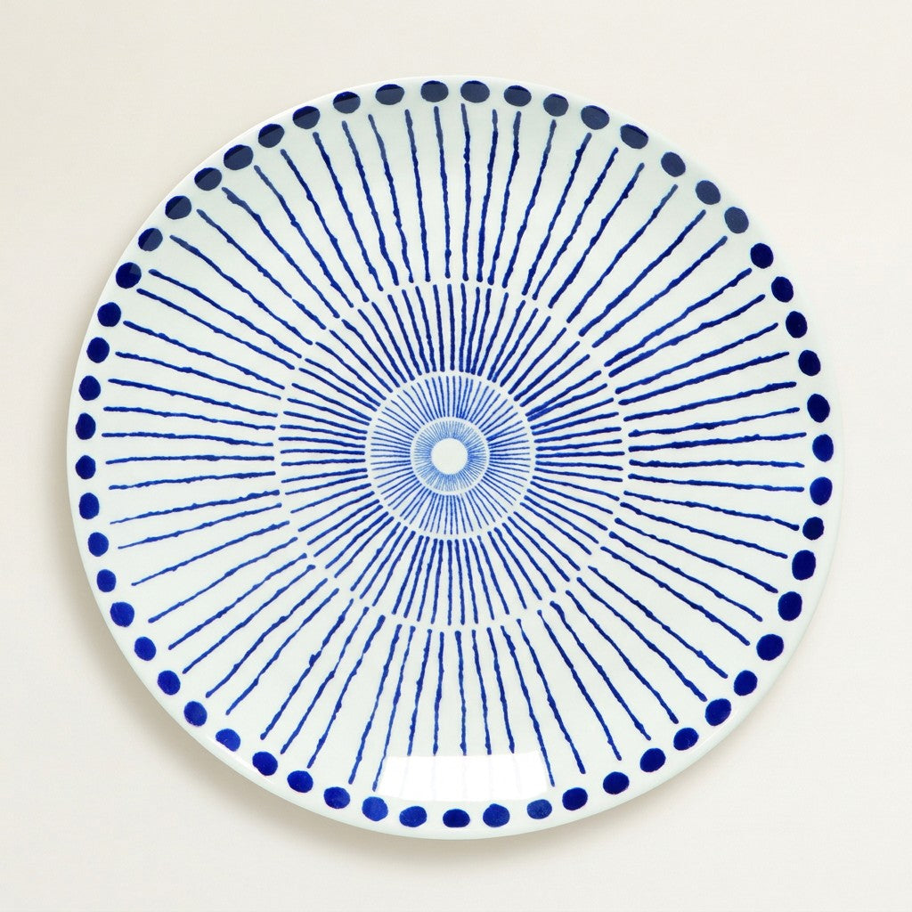 Sprout Stamped Plate, 10"