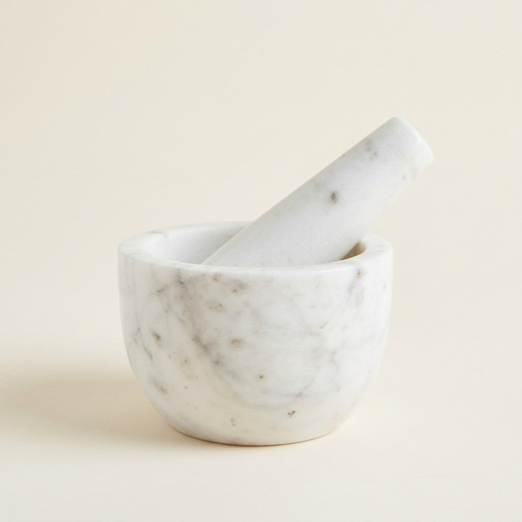 Marble Mortar & Pestle