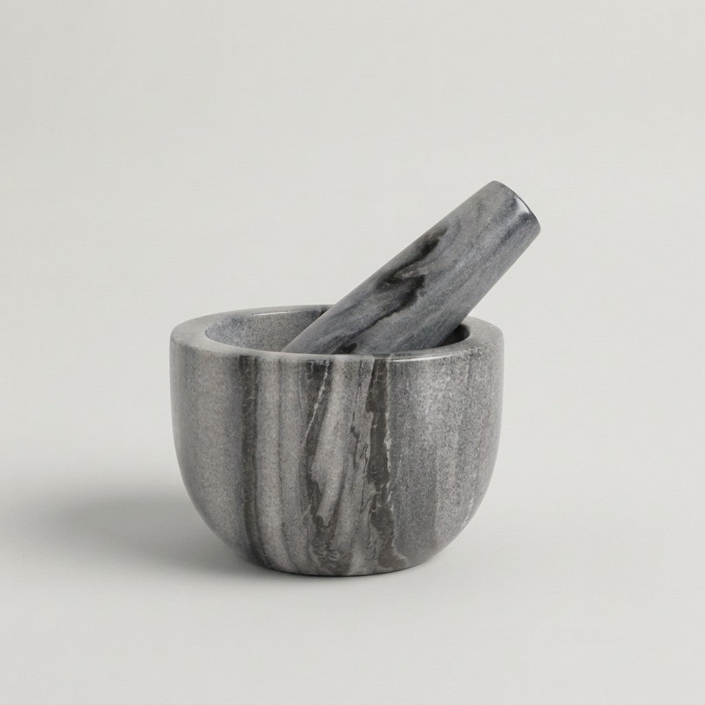 Marble Mortar & Pestle
