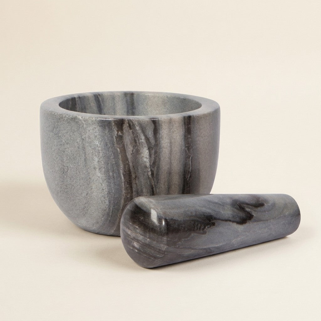 Marble Mortar & Pestle