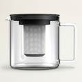 FROM Glass Teapot with Stainless Steel Infuser, 1.3 L