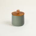 Pacifica Artichoke Canister with Oak Lid