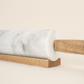Kitchen Pantry Marble Rolling Pin & Stand