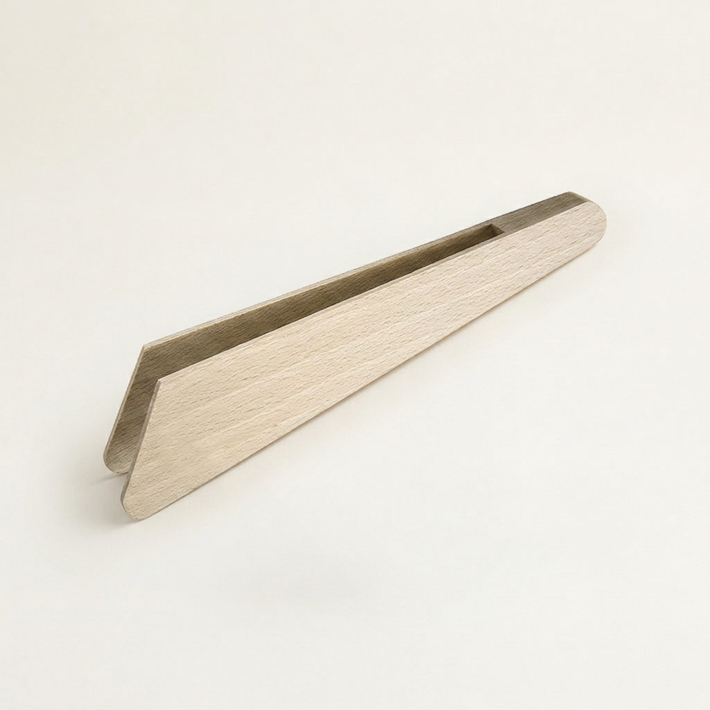 European Beechwood Toast Tongs