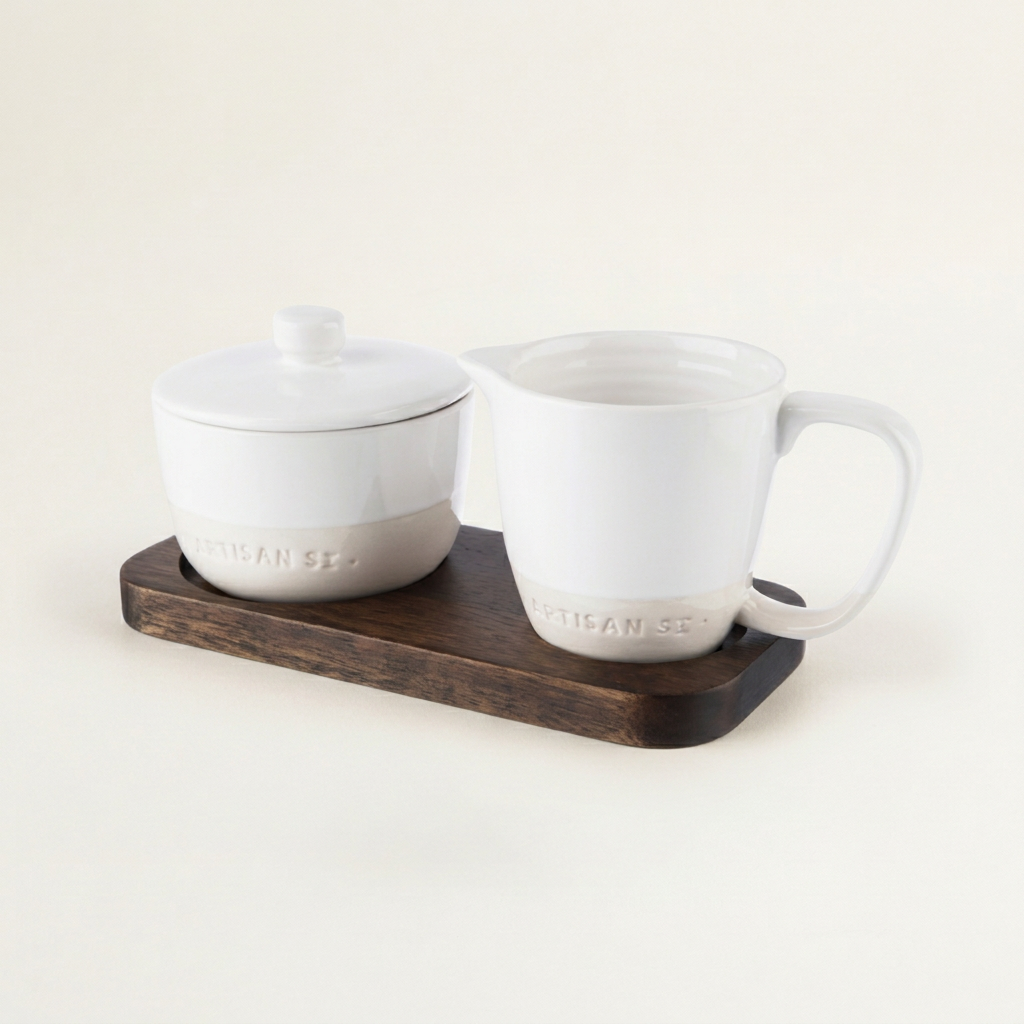 Artisan Street Cream & Sugar Set