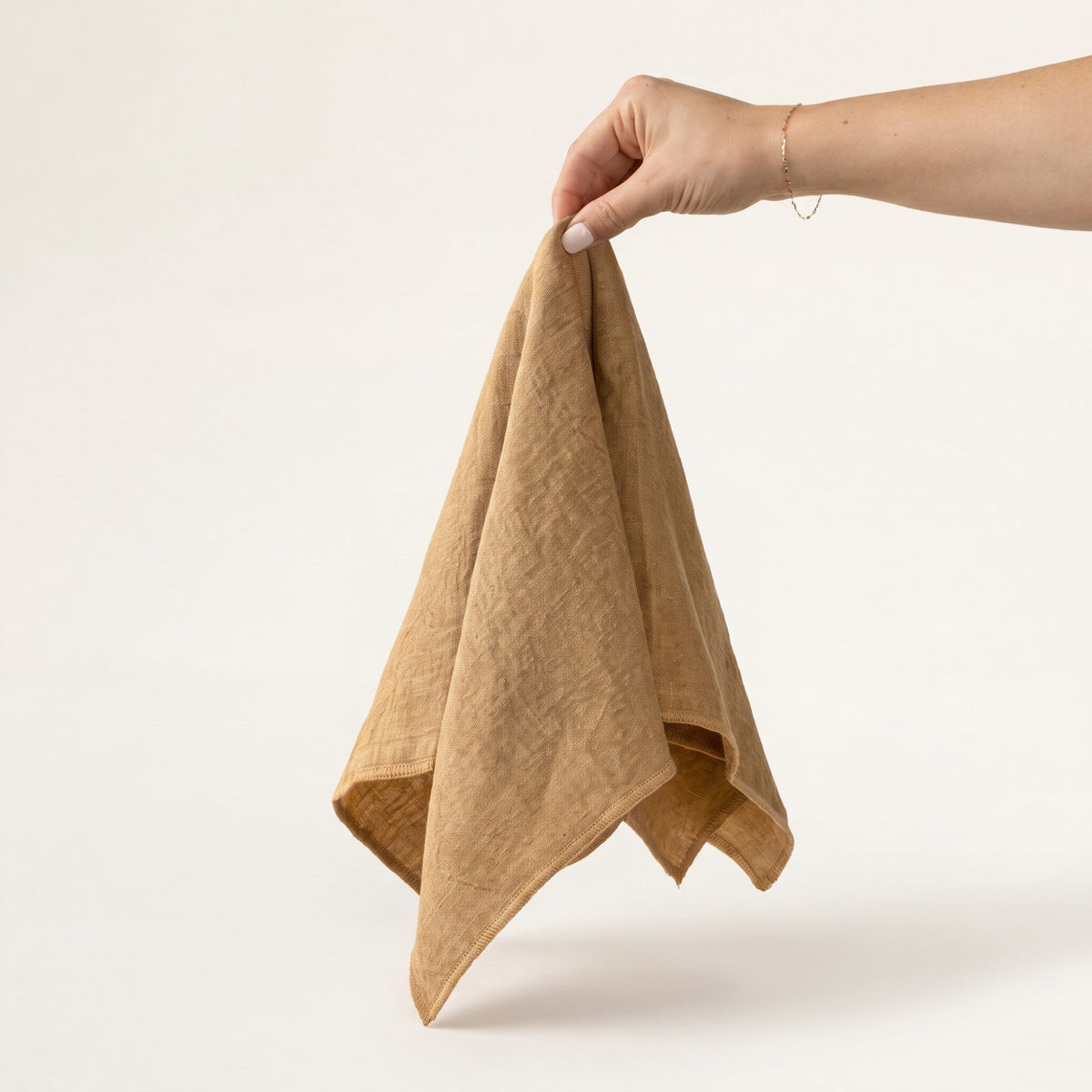 Stonewashed Linen Napkins Set of 4
