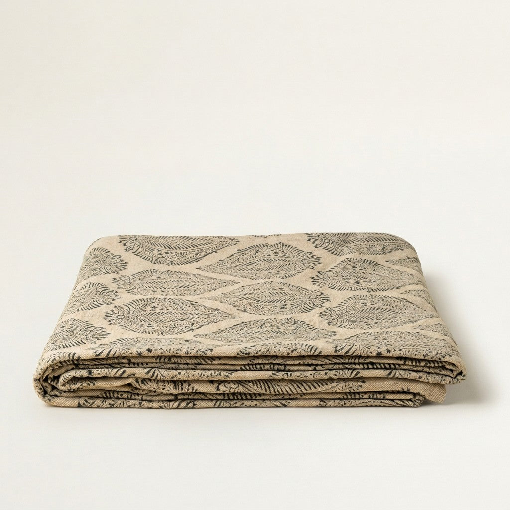 Briar Block Print Tablecloth