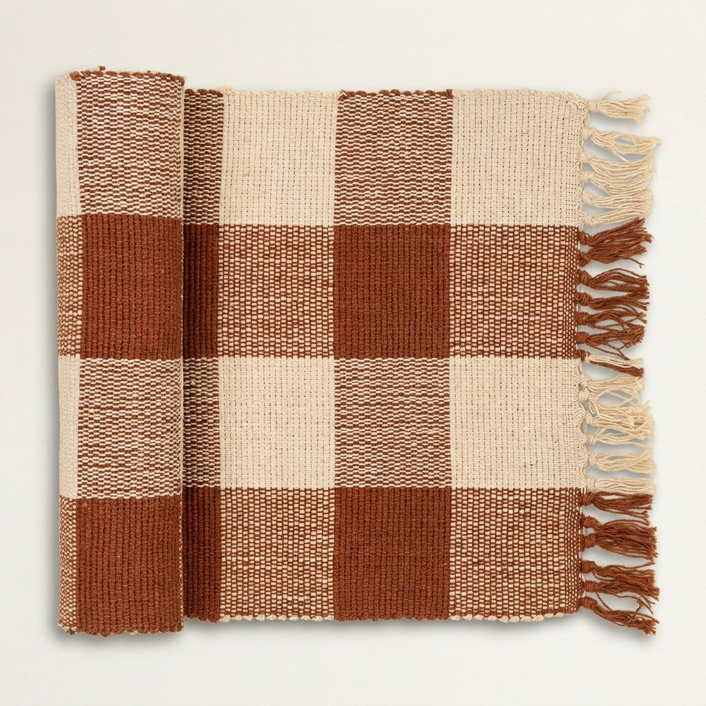 Gingham Table Runner