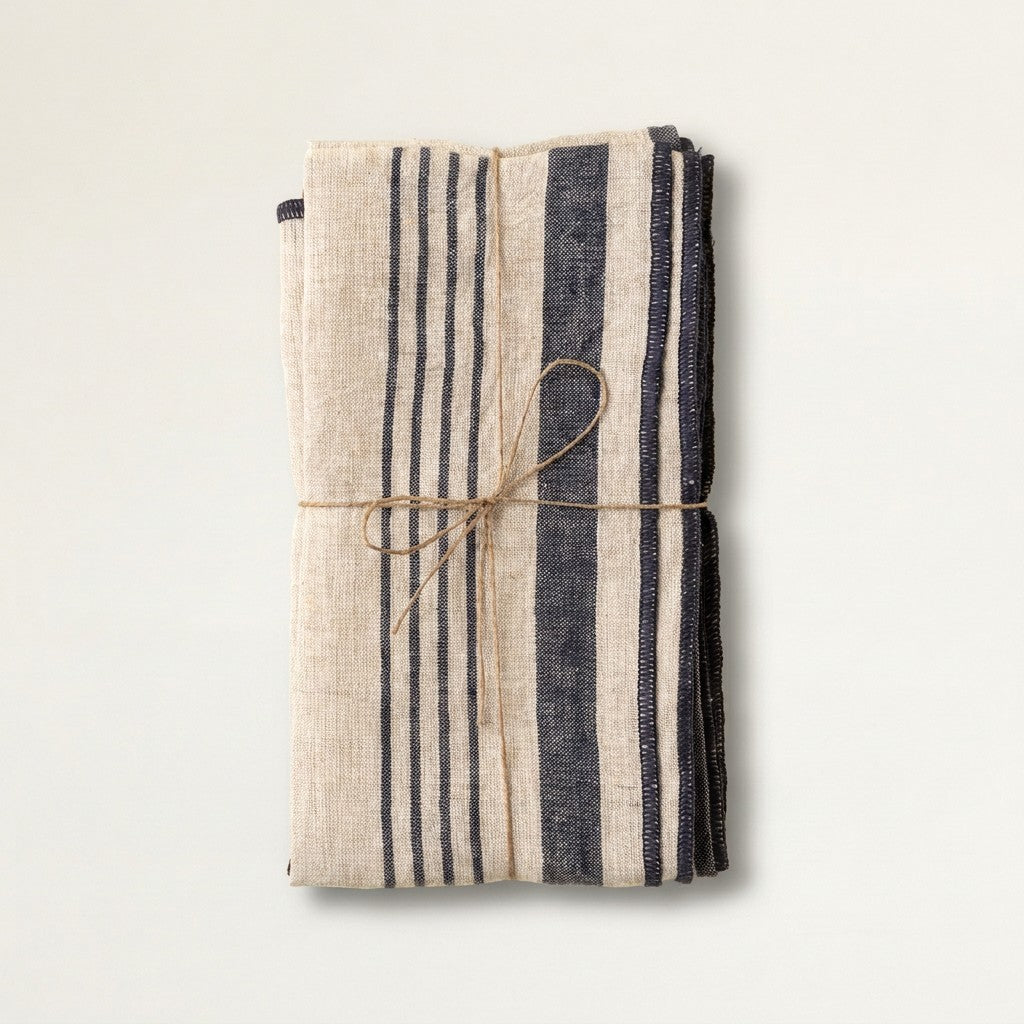 Percy Linen Tea Towels Set of 2