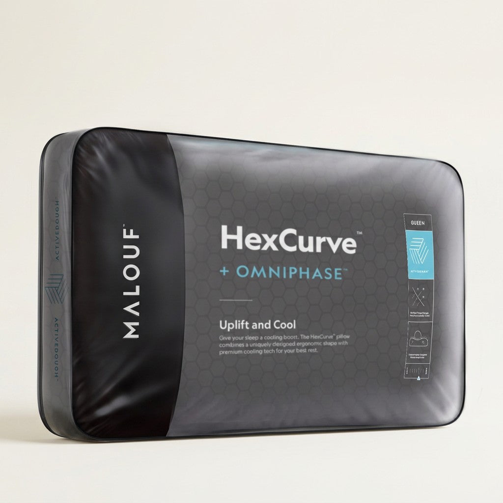 HexCurve Pillow