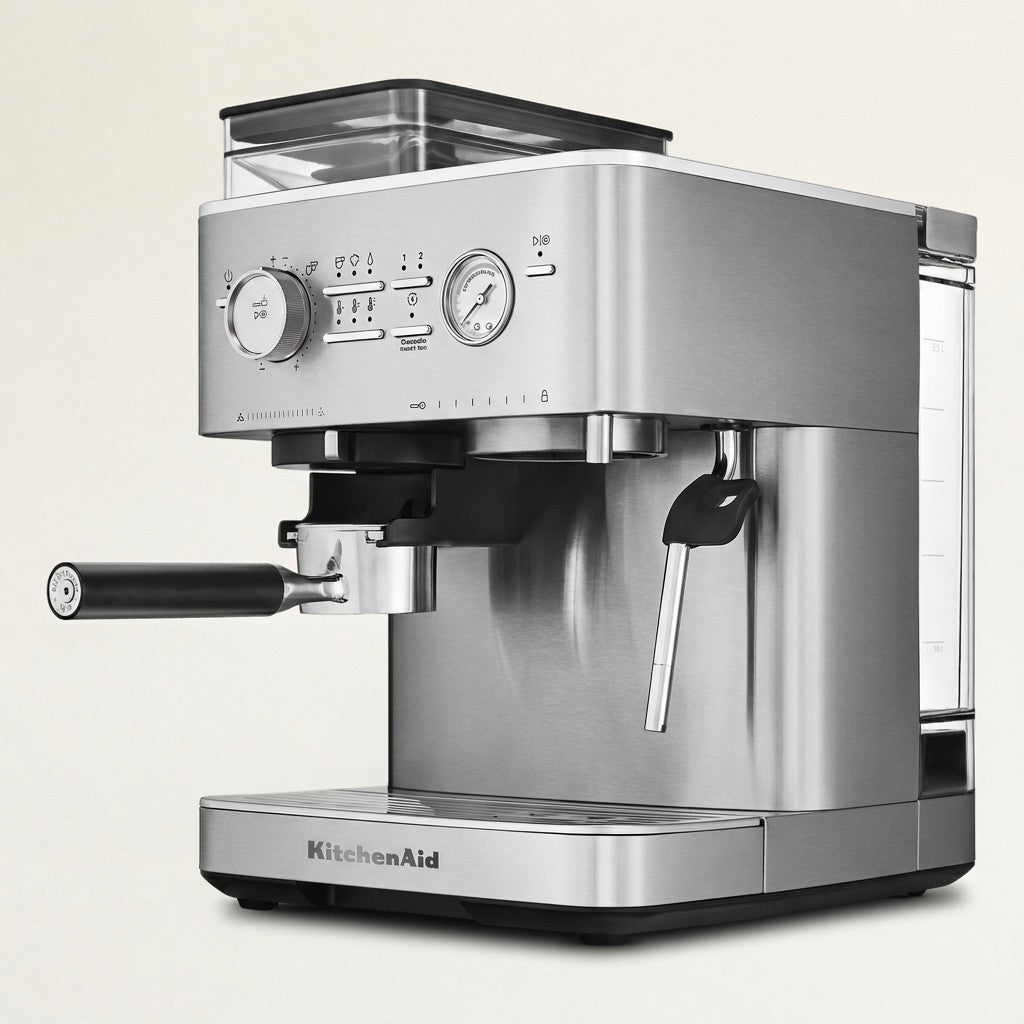 KitchenAid Semi Automatic Espresso Machine with Burr Grinder