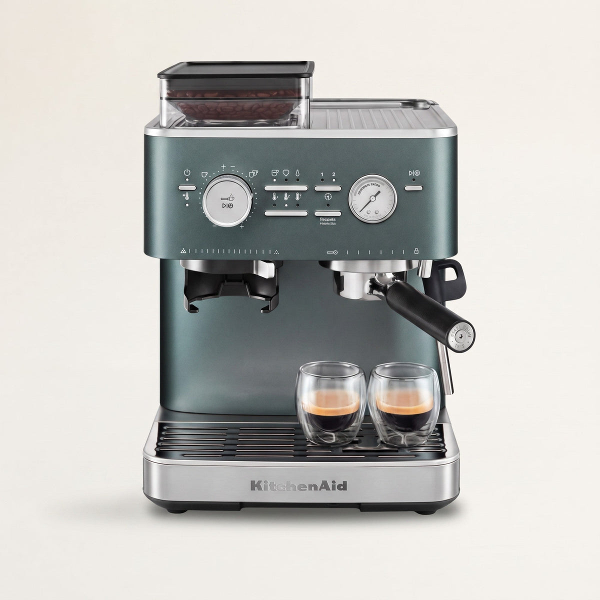 KitchenAid Semi Automatic Espresso Machine with Burr Grinder