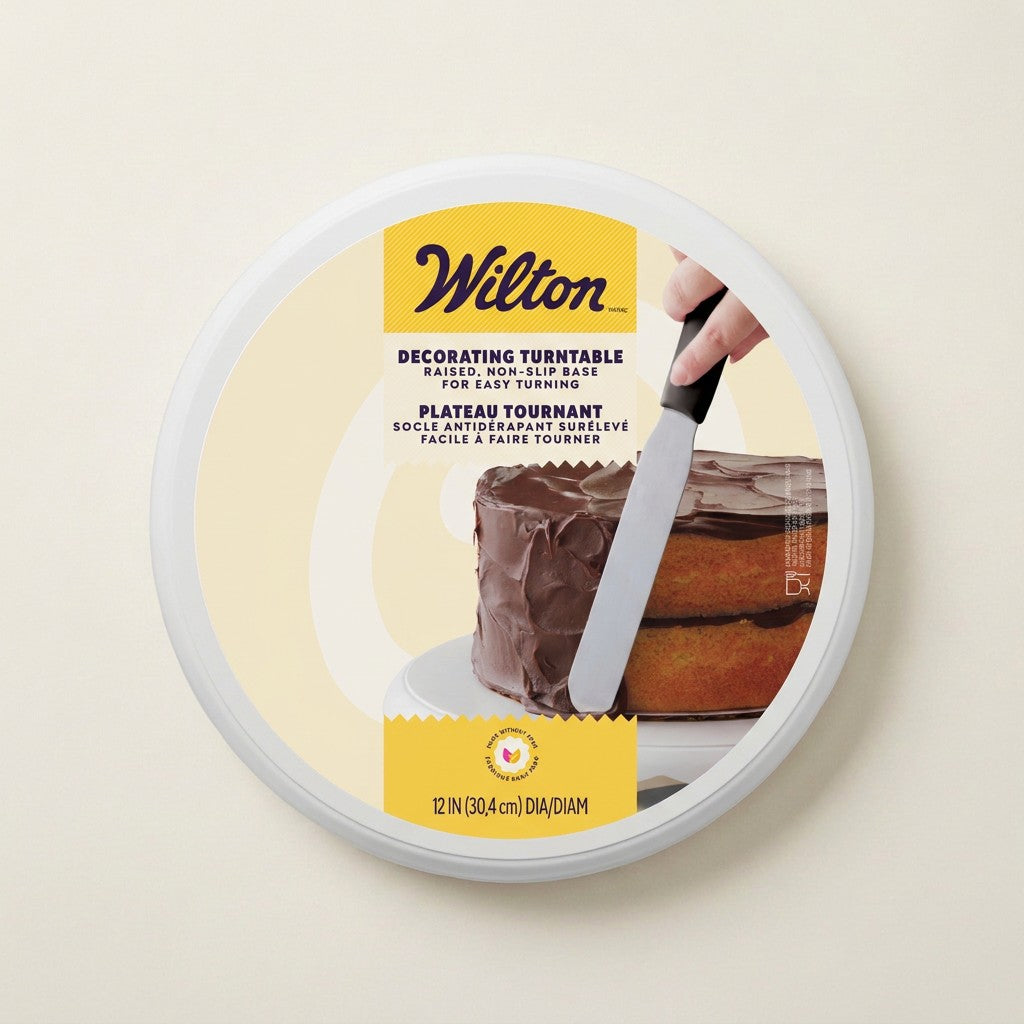 Round Cake Decorating Turntable