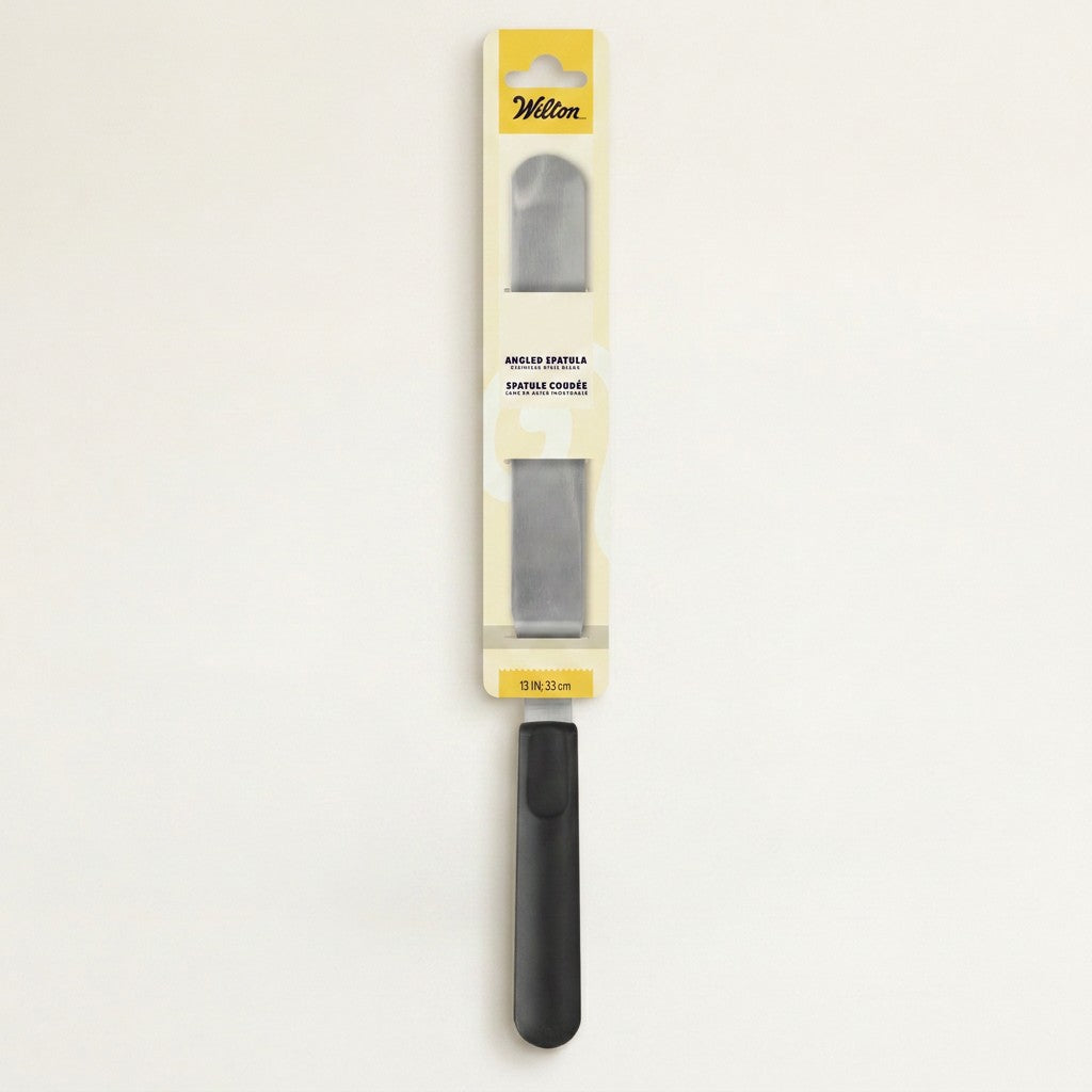 Stainless Steel 13" Angled Icing Spatula