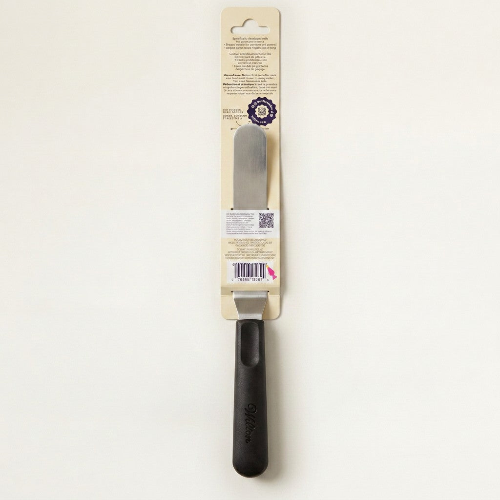 Stainless Steel 13" Angled Icing Spatula