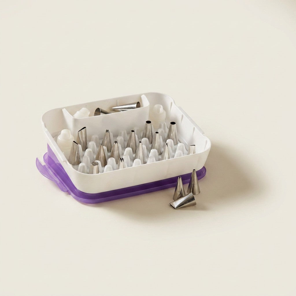 Piping Tips Organizer Case