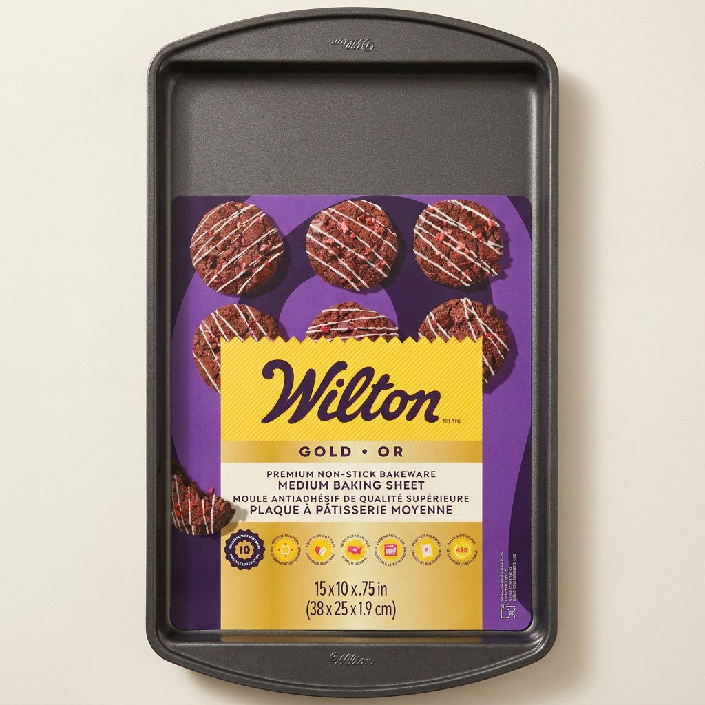 Gold Bakeware Non-Stick Medium Baking Sheet