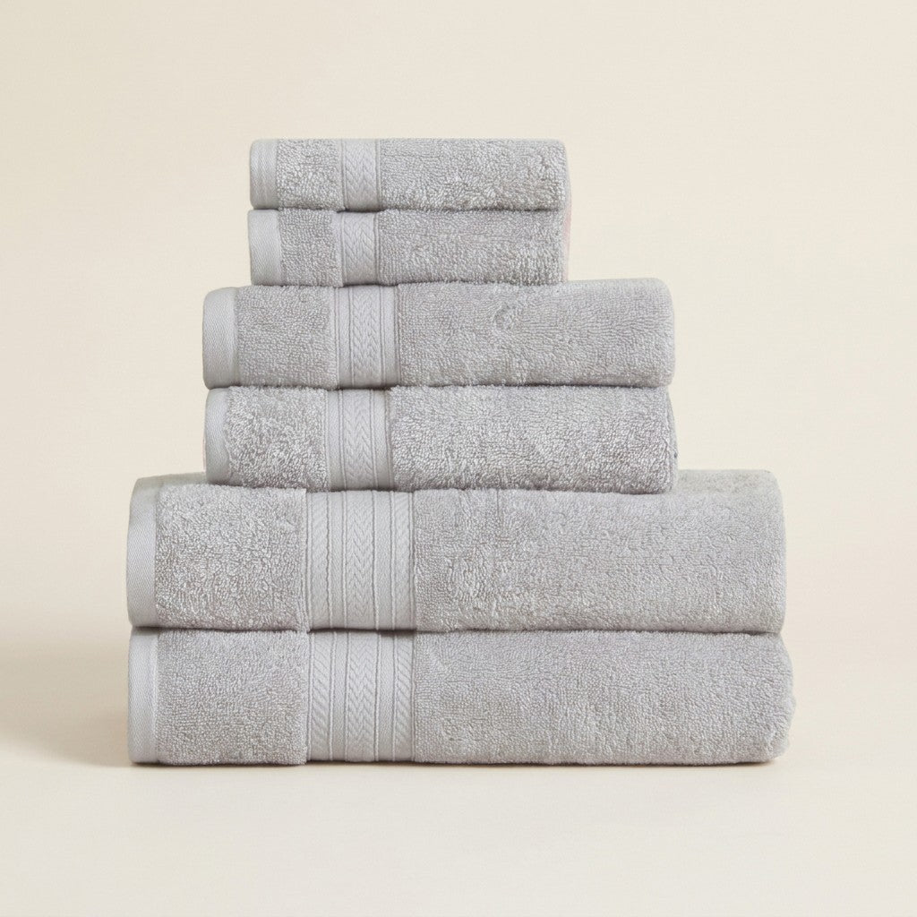 Cotton Towel Set, 6-Piece