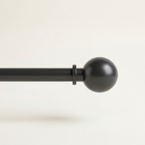 Bolas Curtain Rod, 1" Diameter
