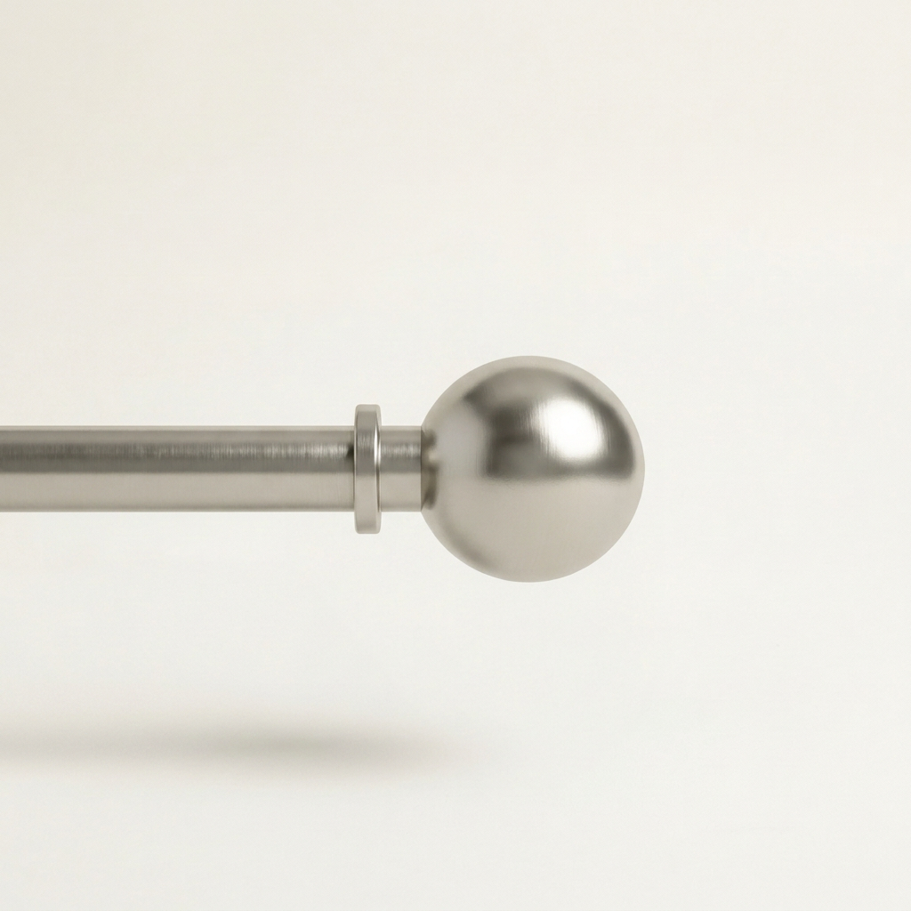 Bolas Curtain Rod, 1" Diameter